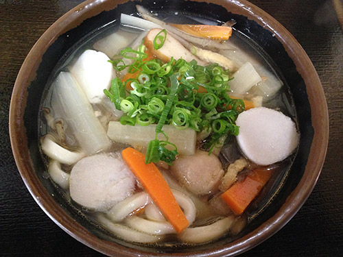 しっぽくうどん